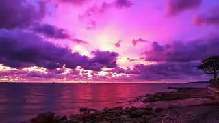 Sunrise over St Helens Fort, Isle of Wight