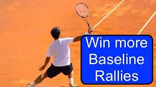 Tennis Instruction Singles Tactic  Rally Ideas