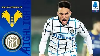 Hellas Verona 1-2 Inter | Martinez & Skriniar Score to Seal Narrow Victory | Serie A TIM