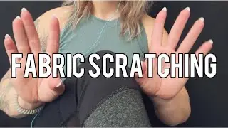 💥FAST & AGGRESSIVE ASMR FABRIC/LEGGINGS/JEANS SCRATCHING NO TALKING 🤐