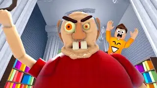 UCIEKAM PRZED STRASZNYM DZIADKIEM w ROBLOX! (Escape Evil Grandpa)