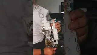 LOOKAH Original Design Glass (Triple Stack Multi-Chamber Percolator Bong)