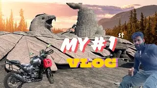 Jatayu Earth's Center my first 1 vlog #firstvlog #kerala #yezdiadventure #yezdifamily #yezdi #rider