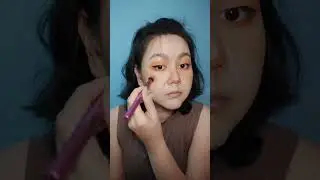 Easy Cute Pumpkin Makeup For Last Minute Halloween 🎃