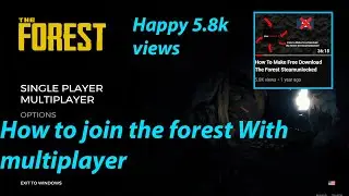 how to join multiplayer the forest