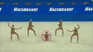 Brasil - 5 arcos - Mundial de Pesaro 2017