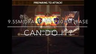 Zel&rsquo;noth(9.6M) vs 60M base (I will curse your eyes) | War Dragons
