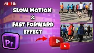 slow motion & fast forward effect in premiere pro #effects #slowmotion #fastforward #premierepro
