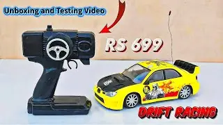 Sexy Drift Racing Remote Control Car Unboxing and Testing Video Part 1 #rccar #remotecontrolcar