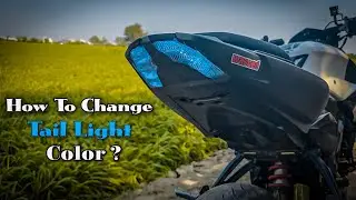How to change NS 200 tail light color