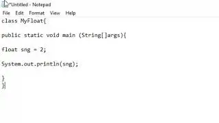 How to Write programs in Java using the float data Type processing with Command Prompt