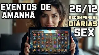 AMANHÃ 26/12: MELHORES EVENTOS + DIÁRIAS CHEIAS DE GEMAS no Legacy of Discord!