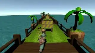 UNITY 3D - PROTOTYPE GAME  ENDLESS RUNNER FOR SOUTH KOREAN
