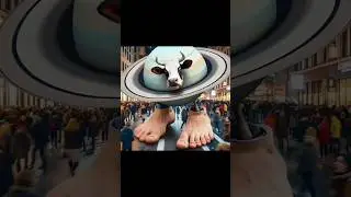 La Vaca Saturno Saturnita #brainrot #italiananimals #ai #shorts