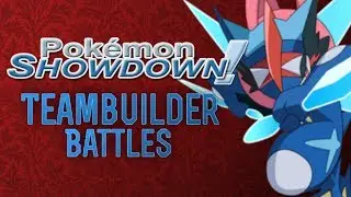 Pokemon Teambuilder Battle: Ash-Greninja!!
