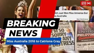 Miss Austrilia says! Miss Philippines is one of her biggest Threat!!!