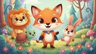 5 Animals That Teach Kids to Be Brave, Calm & Confident 🦁🐰