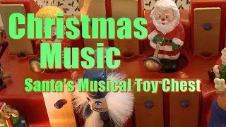 Santa's Musical Toy Chest Christmas Music Box