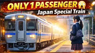 Only ONE Girl, One Train 😱 | Japan Ki Ajeeb Kahani | viral video 