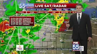 Meteorologist Caleb Saylor FOX 55 Weather Forecast | March 27, 2021
