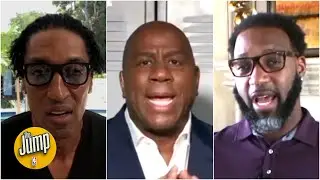 Magic Johnson, Tracy McGrady and Scottie Pippen debate LeBron vs. Giannis for NBA MVP | The Jump