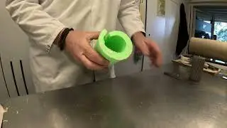 maken en gieten van een nieuw model kaars