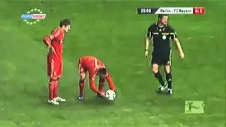Kroos and Ribery - Rock, Paper, Scissors