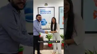 Teachers Day Celebration at ZICA Institute Indore #youtube #shorts #reel