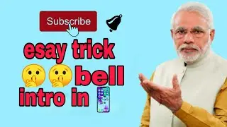 How to make Bell intro on Android phone simple tricks
