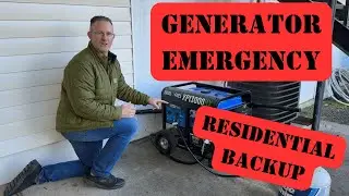 This is the BEST Way to Power Your Home With a Generator (no extension cords required!)