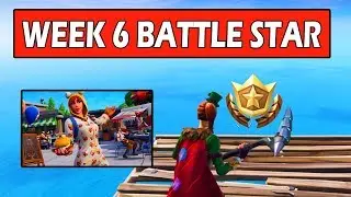 SECRET WEEK 6 BATTLE STAR LOCATION! SECRET BANNER LOCATION WEEK 6 FORTNITE (FREE TIER)