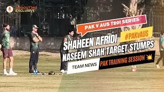 Pakistan Fast Bowling Attack Ready 💣 | Shaheen Naseem Training Ahead of Aus T20Is | Rattling Stumps