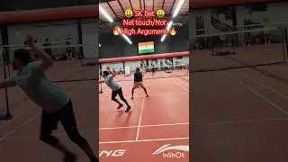 5K🤑🤑🤑Bet Net Touch/Not High Tension 🔥🔥🔥#badminton #badmintonlovers #review #umpire #ytshots