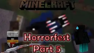 Minecraft | Horrorfest #5 A Glitch Saved Me From The Night Stalker!!!!