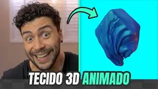 ANIMAÇÃO NO CINEMA 4D - Tecido animado