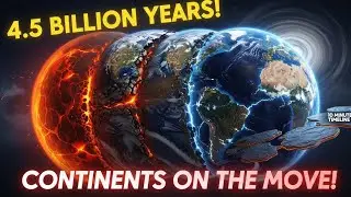 4.5 Billion Years in 10 Minutes: Earth's Epic Shifting Continents!