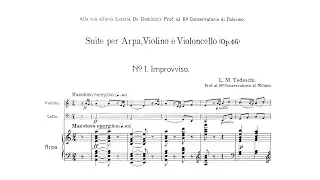 Luigi Maurizio Tedeschi – Suite for Harp, Violin and Cello, Op.46