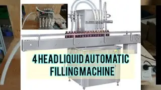 China New design 4 Head Liquid Automatic Filling machine