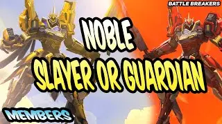 Battle Breakers - Autobot Week | Noble Guardian & Noble Slayer | Attack Bot Heroes [Epic Games]