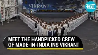 Indian Navy&rsquo;s handpicked crew on INS Vikrant; PM Modi shares video of grand induction