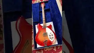 1965 Rickenbacker 360/12 Sunburst 12-String Semi-Hollow Body Guitar Pre-Owned by Joe Bonamassa