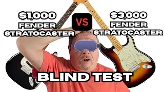 Budget VS High-End Fender Strat BlindFold Comparison!