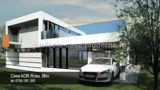 Proiecte constructie case mici | Proiect casa AOR Rosu, Ilfov