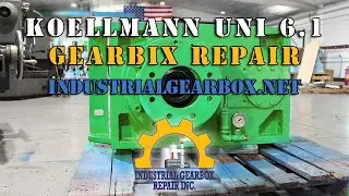 Kollmann UNI X6.1 Extruder Gearbox Repair & Rebuild | Industrial Gearbox Repair Inc.