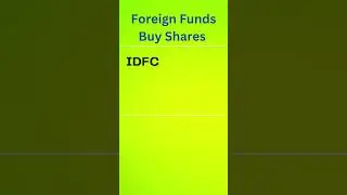 IDFC First Bank Ltd I FII Buys 17.1 Cr shares on 1 Sept 23 I #idfcfirstbankshareprice #idfcfirstbank