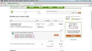 Get a GoDaddy 99 cent domain promo code that always works