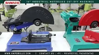 14 Inch Industrial Motorized Cut-off Saw Machine Chop saw Machine Manufacturer Rajkot Gujarat INDIA