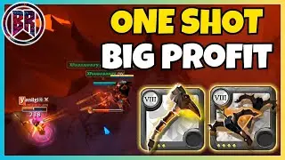 Albion Online EU 2v2 Hellgate OneShot | %100 Profit Cheap Tombhammer Boltcaster Build