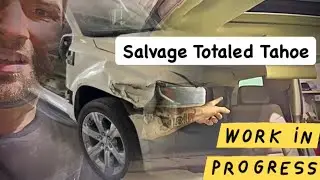 🧰 Salvage Title Tahoe Assembly 💪🏻 Lets Go‼️