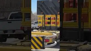 These Impact Attenuators SAVE LIVES! - Scorpion II TMA #shorts #roadsafety